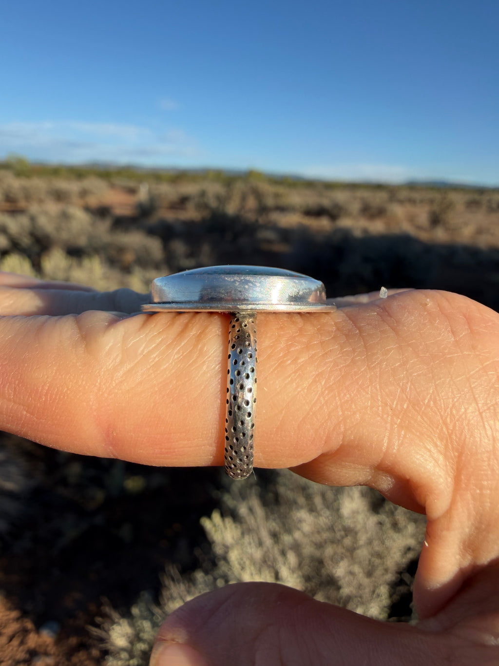 Morning Dew Jasper Ring