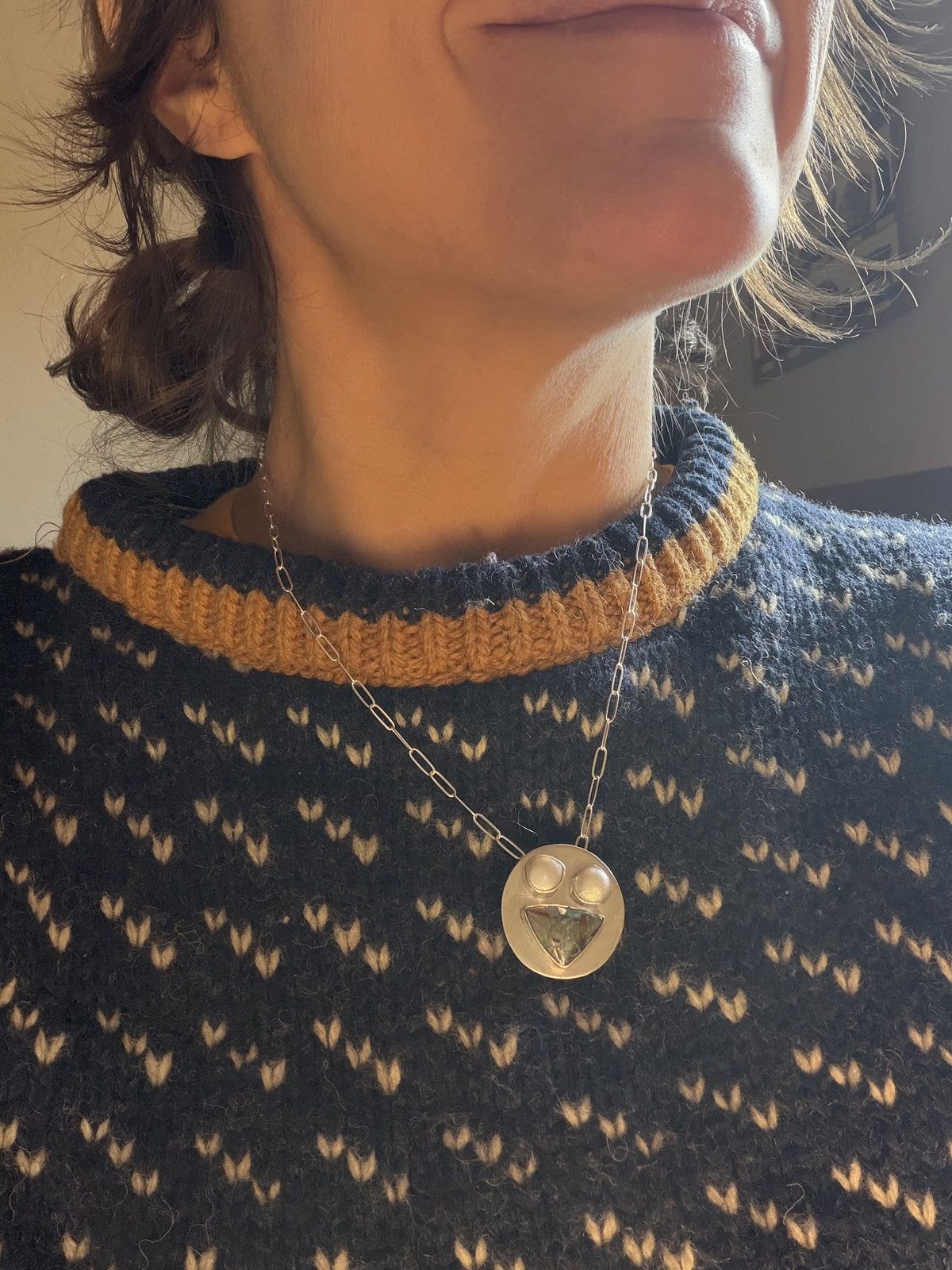 Custom Smiley/Abstract Pendant
